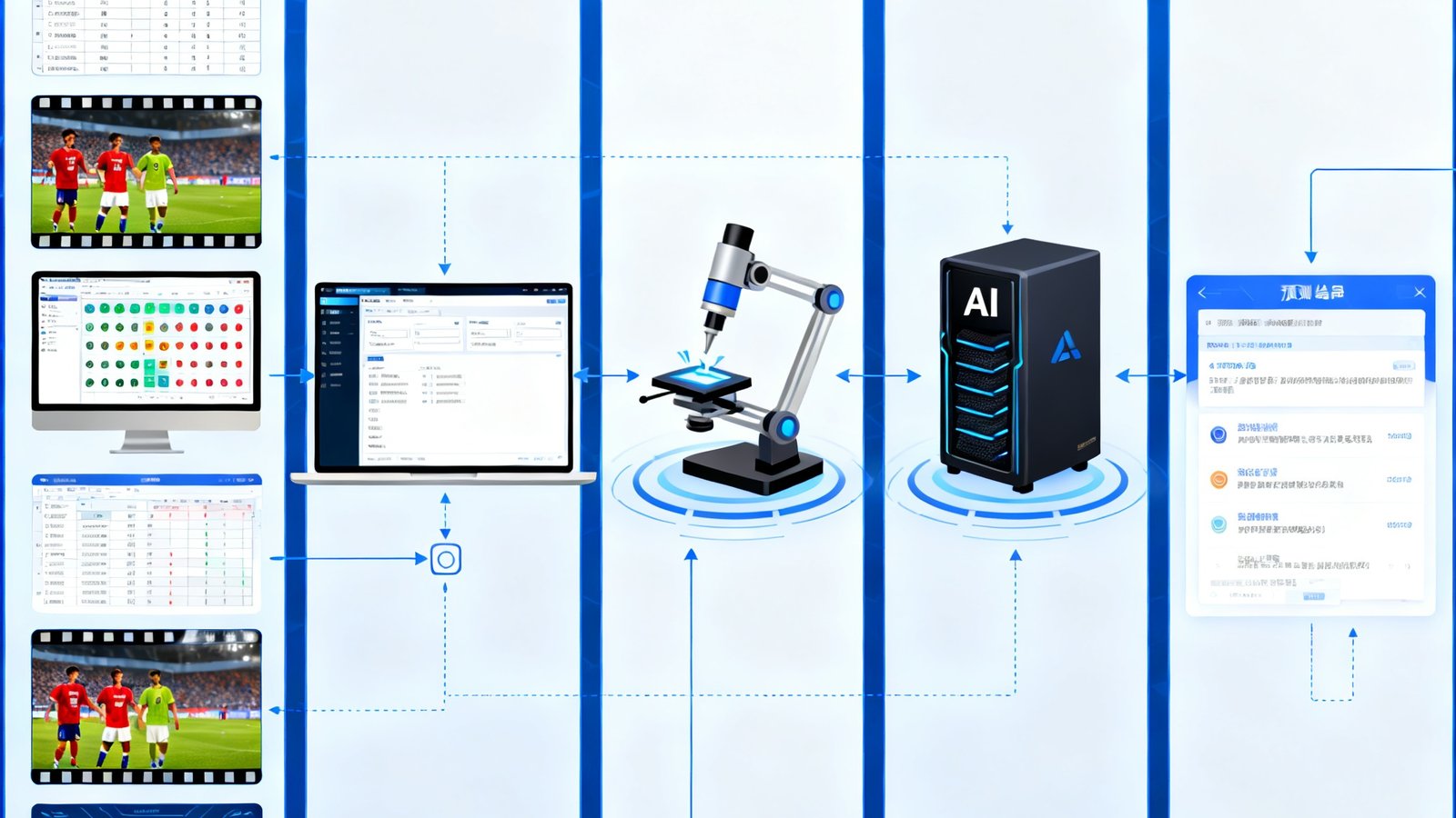 AI预测模型在篮球赛事中应用的技术架构图解，展示从数据采集到预测输出的完整技术流水线